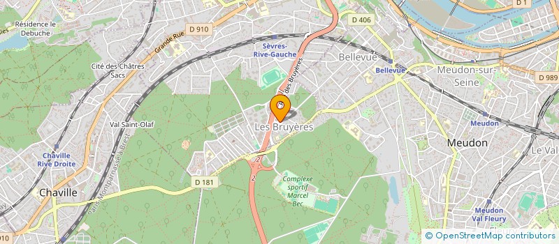localisation de l'entreprise TS ADVISORY à SEVRES