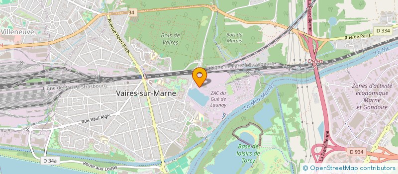 localisation de l'entreprise TS COMPACT à VAIRES-SUR-MARNE