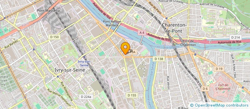 localisation de l'entreprise TS CONSULTING FM  IVRY-SUR-SEINE