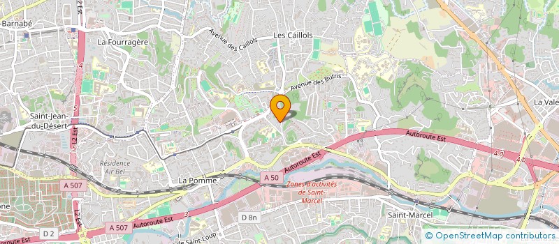 localisation de l'entreprise TS DECOR 13 à MARSEILLE