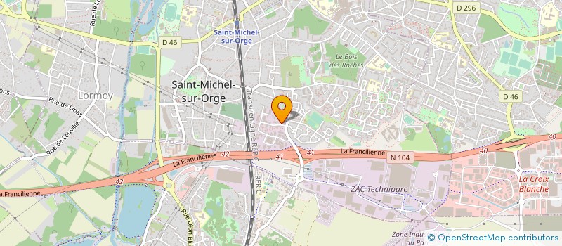 localisation de l'entreprise TS DUPLICATION à SAINT-MICHEL-SUR-ORGE