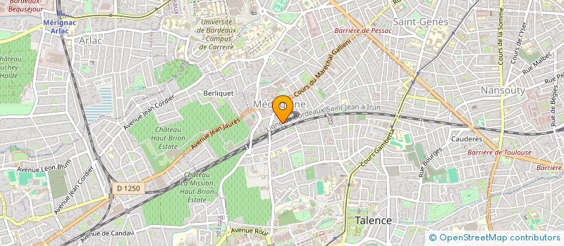 localisation de l'entreprise TS ENTREPRISE  TALENCE