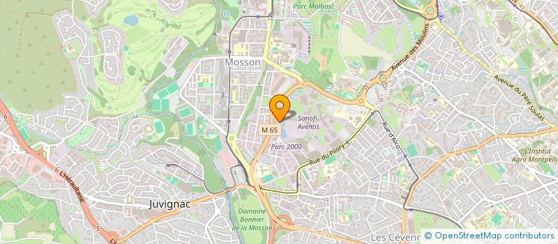 localisation de l'entreprise TS ETUDES à MONTPELLIER