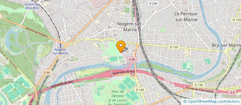 localisation de l'entreprise TS EURODIFFUSION à NOGENT-SUR-MARNE