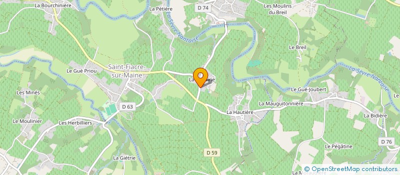 localisation de l'entreprise TS EVENTS  SAINT-FIACRE-SUR-MAINE