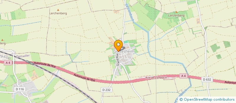 localisation de l'entreprise TS FORMATION  GOTTESHEIM