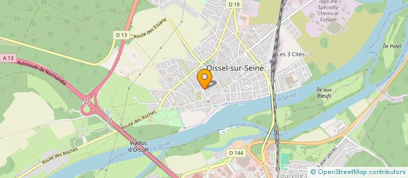 localisation de l'entreprise TS GOUVERNANCE  OISSEL