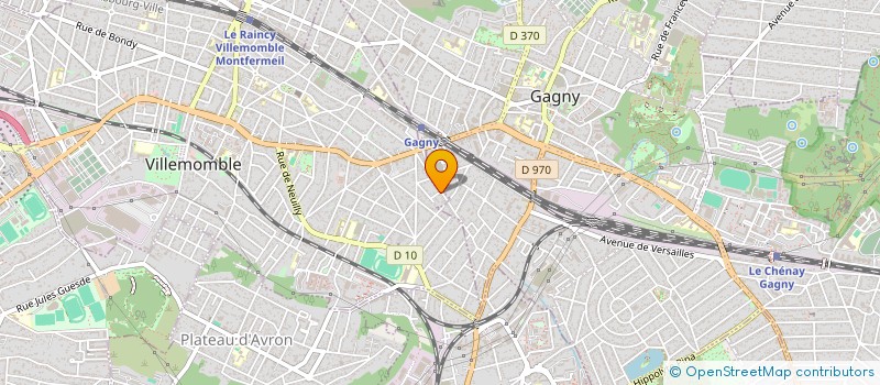 localisation de l'entreprise TS GROUPE  VILLEMOMBLE