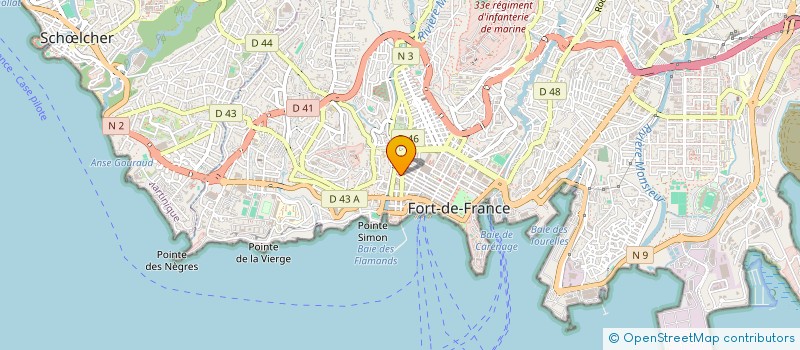 localisation de l'entreprise TS HOLDING  FORT-DE-FRANCE