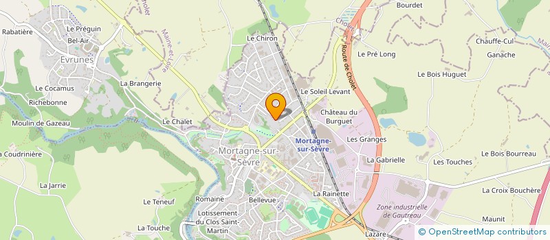 localisation de l'entreprise TS IMMO  MORTAGNE-SUR-SEVRE