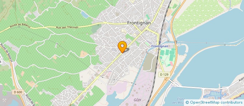 localisation de l'entreprise TS IMMO TRANSACTIONS à FRONTIGNAN