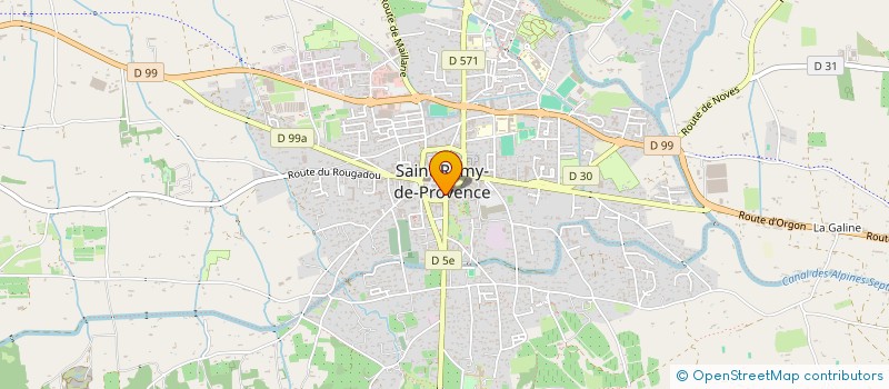 localisation de l'entreprise TS IMMOBILIER à SAINT-REMY-DE-PROVENCE