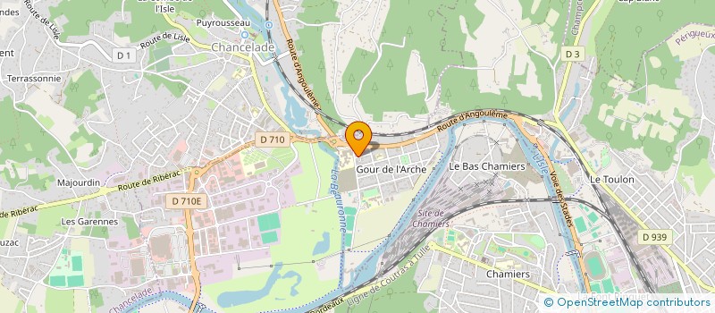 localisation de l'entreprise TS IMMOBILIER à PERIGUEUX