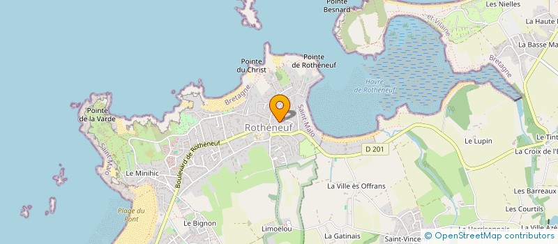 localisation de l'entreprise TS LAVOISIER  SAINT-MALO
