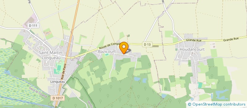 localisation de l'entreprise TS LOCIMMO  BAZICOURT