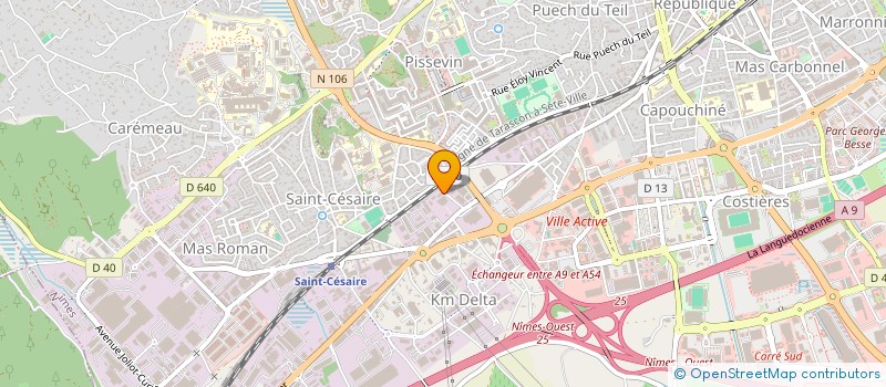 localisation de l'entreprise TS LOGIC  NIMES