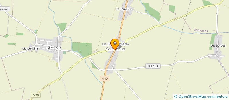 localisation de l'entreprise TS LOGISTIC à LA BOURDINIERE-SAINT-LOUP