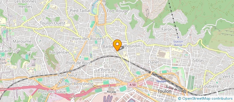 localisation de l'entreprise TS MIA  TOULON