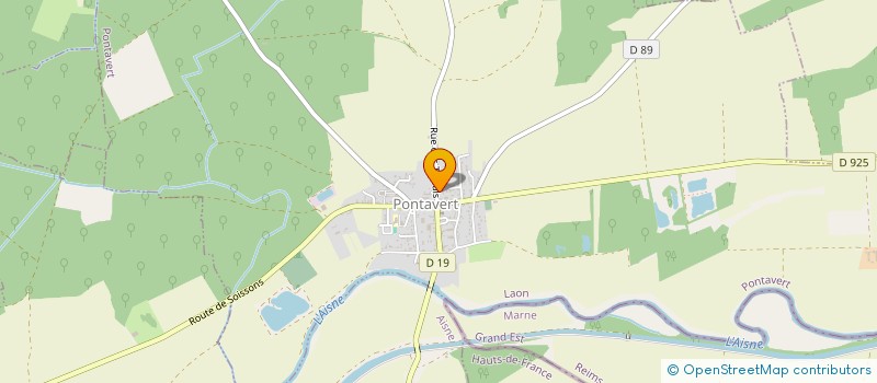 localisation de l'entreprise TS MORTORS à PONTAVERT