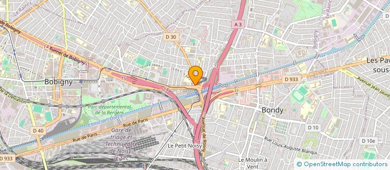 localisation de l'entreprise TS MULTI SERVICES  BOBIGNY