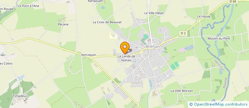 localisation de l'entreprise TS MULTISERVICES à BREHAN