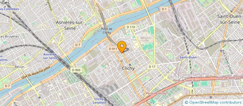localisation de l'entreprise TS NOCTINGUS à CLICHY