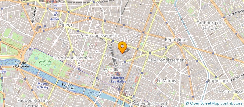 localisation de l'entreprise TS PEINTURE à PARIS