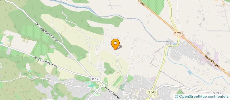 localisation de l'entreprise TS PHARMA  EGUILLES