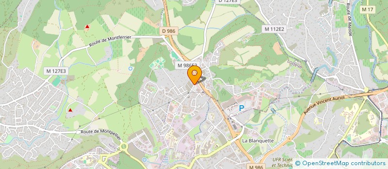 localisation de l'entreprise TS PIZZA 2  GRABELS