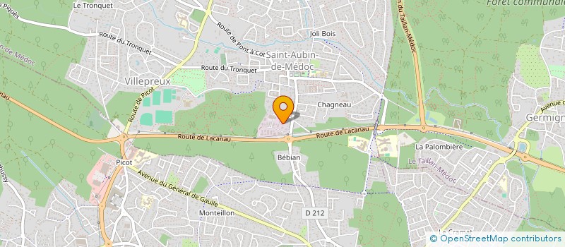 localisation de l'entreprise TS PLOMBERIE MULTISERVICES  SAINT-AUBIN-DE-MEDOC