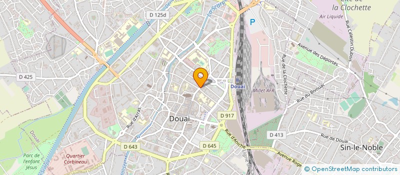 localisation de l'entreprise TS PROMOTION à DOUAI