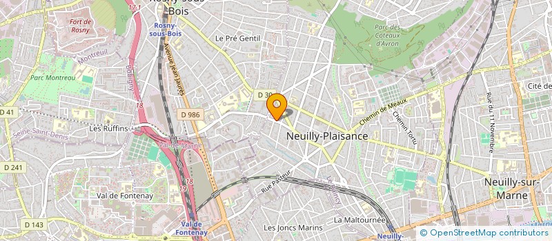 localisation de l'entreprise TS RENOVATION à NEUILLY-PLAISANCE