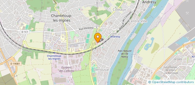 localisation de l'entreprise TS RETOUCHE à ANDRESY
