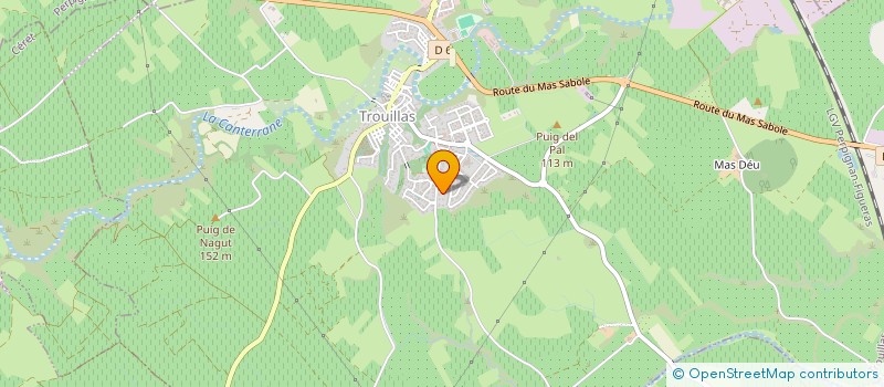 localisation de l'entreprise TS SNACKING  TROUILLAS