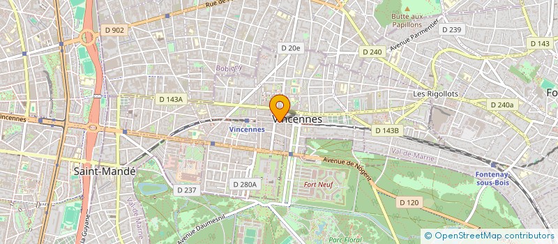 localisation de l'entreprise TS TALENT CONSULTING à VINCENNES