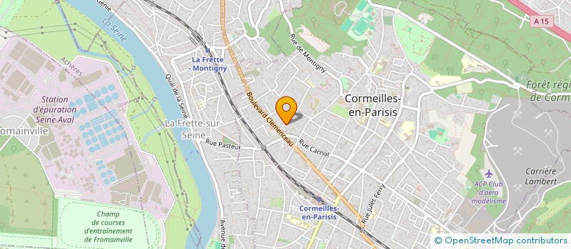 localisation de l'entreprise TS TRANSPORTS à CORMEILLES-EN-PARISIS