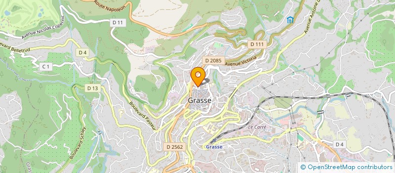 localisation de l'entreprise TS2I  GRASSE