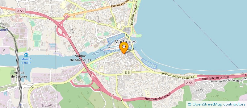 localisation de l'entreprise TS2I MARTIGUES à MARTIGUES