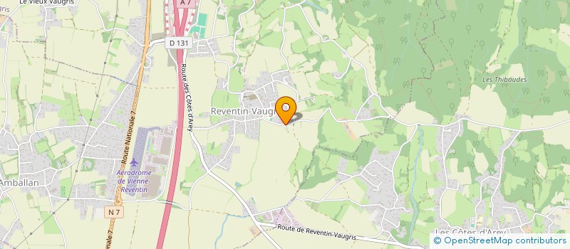 localisation de l'entreprise TS2M  REVENTIN-VAUGRIS