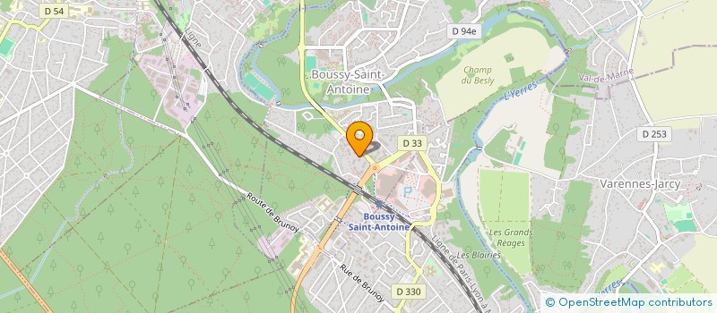 localisation de l'entreprise TS6M à JUVISY-SUR-ORGE