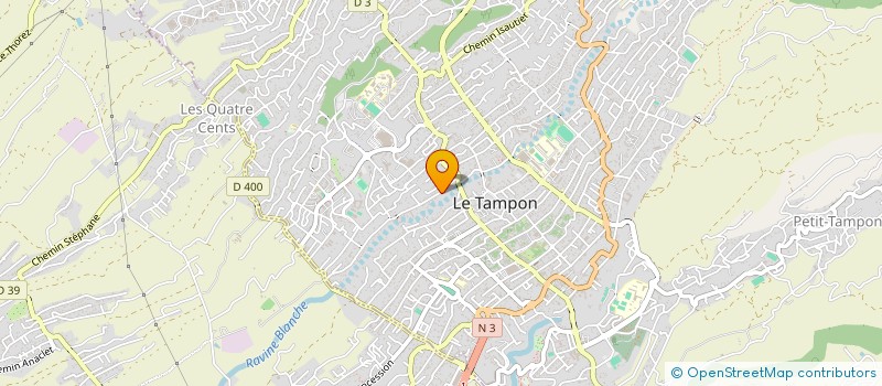 localisation de l'entreprise TS974 & LES MOTOS VINTAGE  LE TAMPON