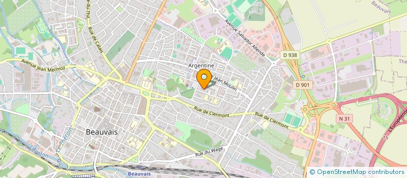 localisation de l'entreprise TSA & COMPAGNIE  BEAUVAIS