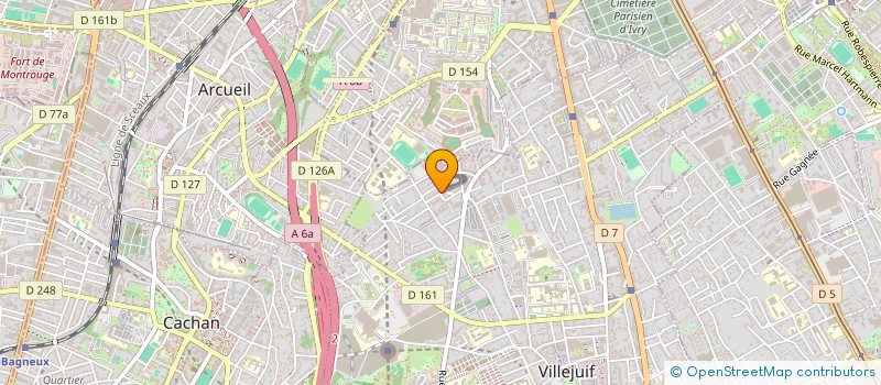 localisation de l'entreprise TSA CONCEPT à VILLEJUIF