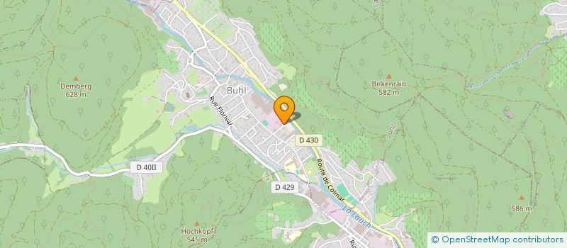 localisation de l'entreprise TSA IMMOBILIER  BUHL