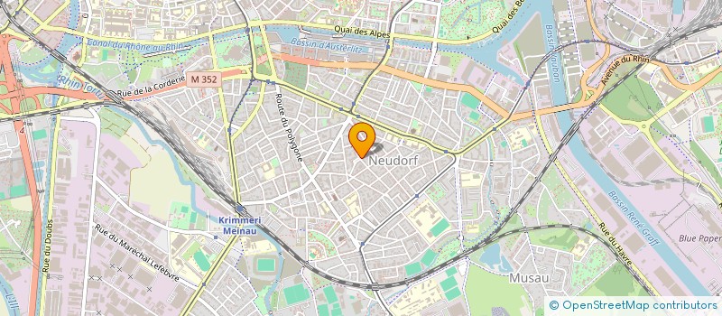 localisation de l'entreprise TSA (TAXI SAMUEL ATTIA) à STRASBOURG