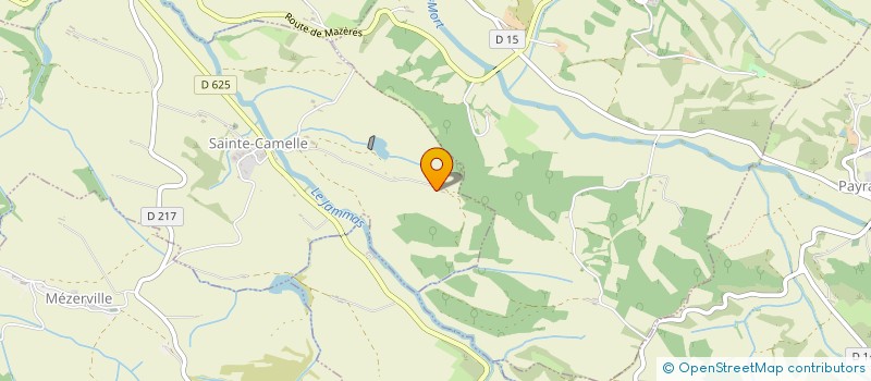 localisation de l'entreprise TSADEO  SAINTE-CAMELLE