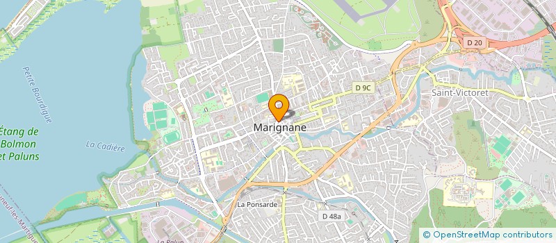 localisation de l'entreprise TSAFONE  MARIGNANE