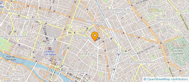 localisation de l'entreprise TSAHAL à PARIS