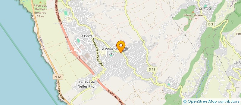 localisation de l'entreprise TSAHM à SAINT-LEU