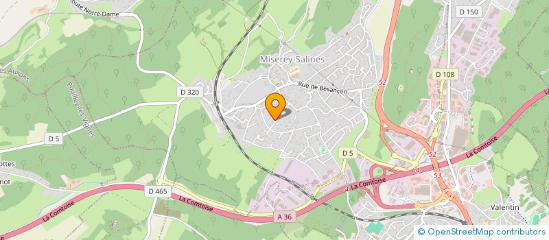 localisation de l'entreprise TSAI GOUNGOUN  MISEREY-SALINES